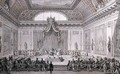Assemblee des Notables Presided over by Louis XVI 1754093 1787 - Jean-Michel Moreau