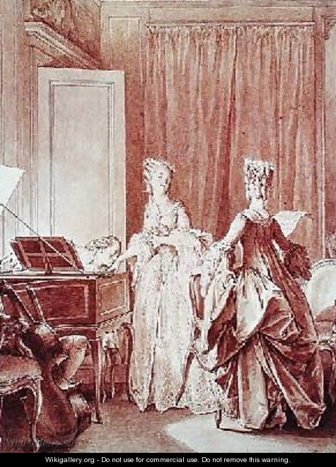 The Harpsichord - Jean-Michel Moreau