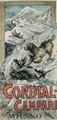 Poster advertising Cordial-Campari Milano 1895 - G. Mora