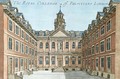 The Royal College of Physicians from A Book of the Prospects of the Remarkable Places in and About London 1700 - Robert Morden