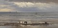Kelp Gatherers - A Grey Morning 1874 - Henry Moore