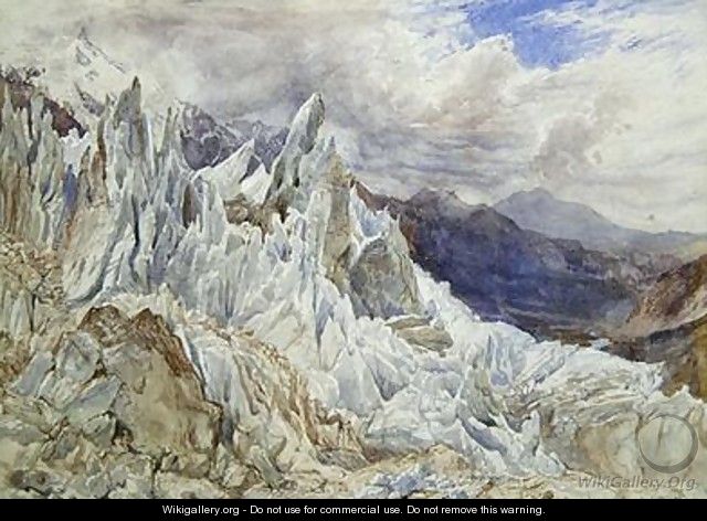 Mer de Glace 1856 - Henry Moore