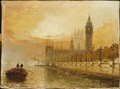 View of Westminster from the Thames - Claude T. Stanfield Moore