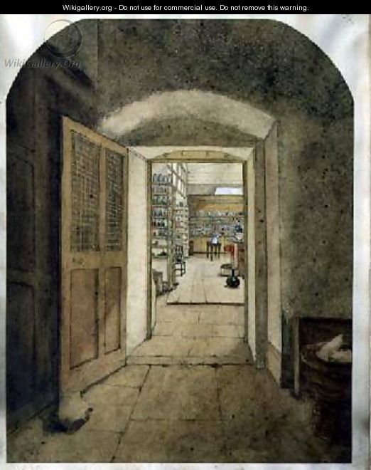 The Big Laboratory viewed from the Dark Room 1860 - Harriet Jane Moore