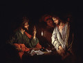 Christ before Caiaphus 1630-1650 - Matthias Stomer