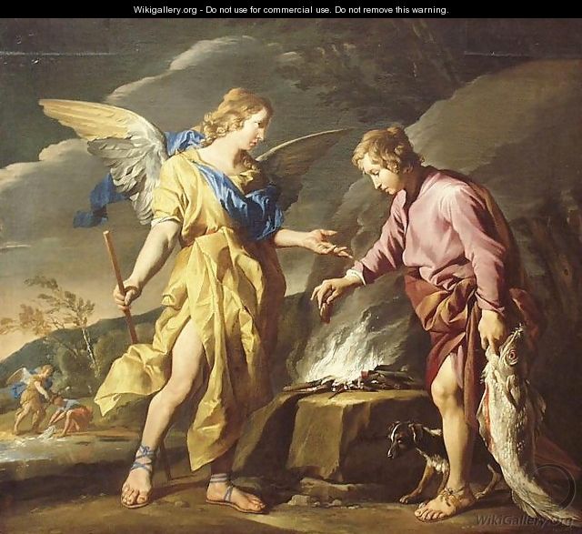 Tobias and the angel 1630-1632 - Matthias Stomer