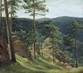 View of Mount Brocken 1829 - Christian Morgenstern