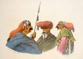 Courdish Chiefs from A Second Journey through Persia 1810-16 - (after) Morier, James Justinian