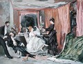 The Dressing Room of Hortense Schneider 1833-1920 at the Theatre des Varietes - Etienne Carjat