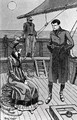 The meeting between Orso and Miss Nevil on deck - Henry Morin