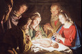 1635-40 The Adoration of the Shepherds - Matthias Stomer