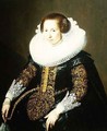Portrait of Catharina van Voorst 1595-1650 - Paulus Moreelse