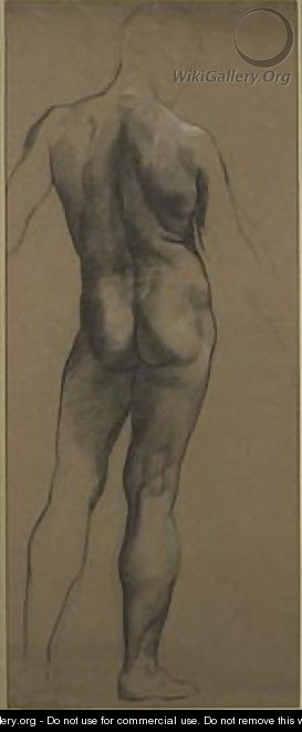 Male Nude Study - Evelyn Pickering De Morgan