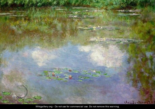Water Lilies (The Clouds) (1903) - Claude Oscar Monet