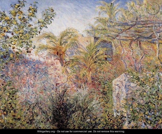 The Valley of Sasso, Bordighera 1 - Claude Oscar Monet