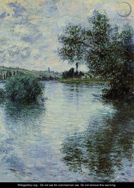 The Seine at Vetheuil 1 - Claude Oscar Monet
