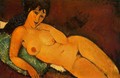 reclining nude 1917 - Amedeo Modigliani