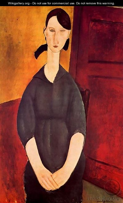 Portrait of Paulette Jourdain - Amedeo Modigliani