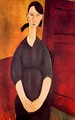 Portrait of Paulette Jourdain - Amedeo Modigliani