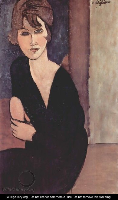 Portrait of Madame Reynouard - Amedeo Modigliani