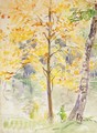 Fall Colors in the Bois de Boulogne - Berthe Morisot