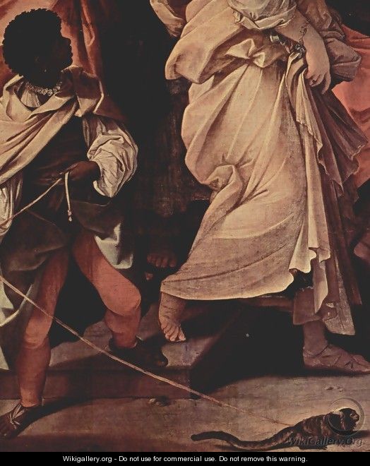 The robbery of Helena, Detail 1 - Guido Reni
