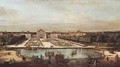 View from Munich, Schloss Nymphenburg, from the west - Bernardo Bellotto (Canaletto)