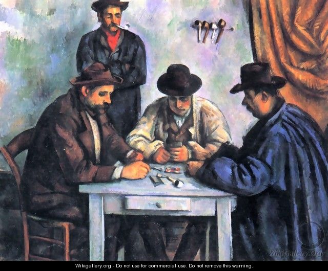 Cardplayers 5 - Paul Cezanne