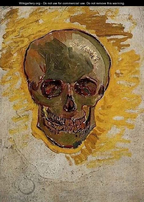 Skull 2 - Vincent Van Gogh