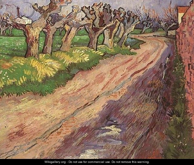 Saules taillés 1889 - Vincent Van Gogh