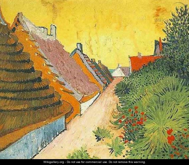 Rue de Saintes-Maries 1888 - Vincent Van Gogh