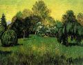 Public Park with Weeping Willow - Vincent Van Gogh