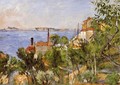 The Seat at L'Estaque - Paul Cezanne