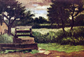 Landscape with wells - Paul Cezanne