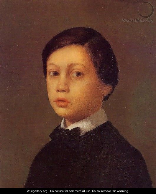 Portrait of Rene De Gas, The Artist Brother 1 - Edgar Degas