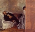 Portrait of Edouard Manet - Edgar Degas