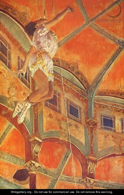 Miss La La at the Cirque Fernando, Paris - Edgar Degas