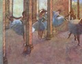 Dancers in the entrance hall - Edgar Degas