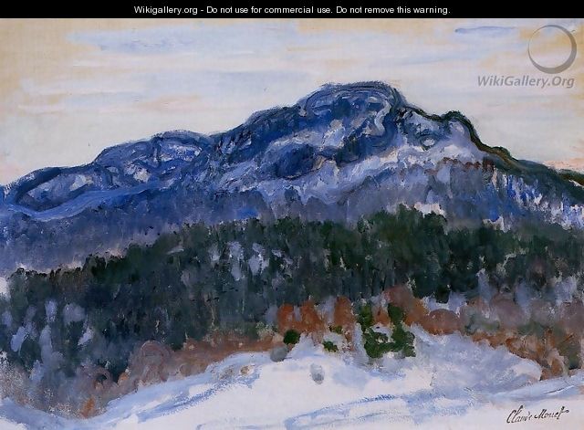 Mount Kolsaas 1 - Claude Oscar Monet