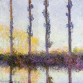 Four Trees - Claude Oscar Monet