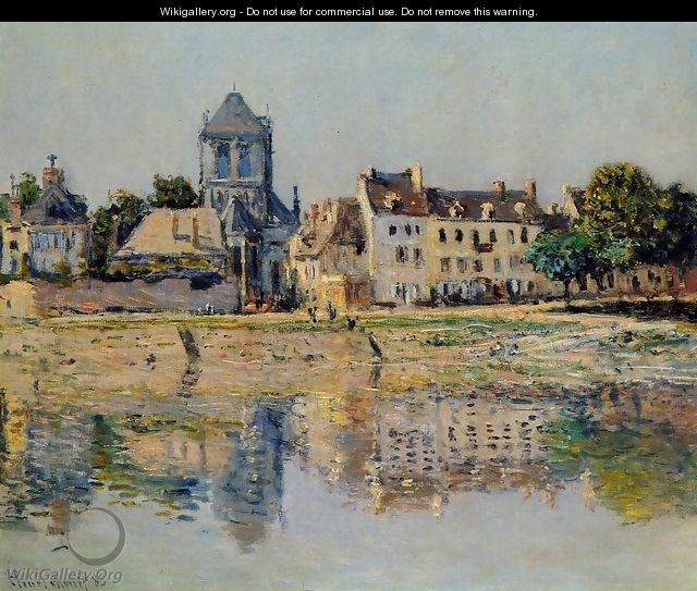 By the River at Vernon - Claude Oscar Monet