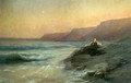 Pushkin on the seashore - Ivan Konstantinovich Aivazovsky