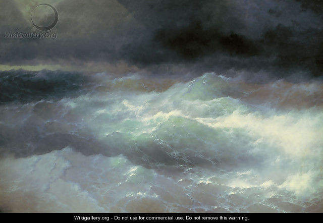 Between Waves - Ivan Konstantinovich Aivazovsky
