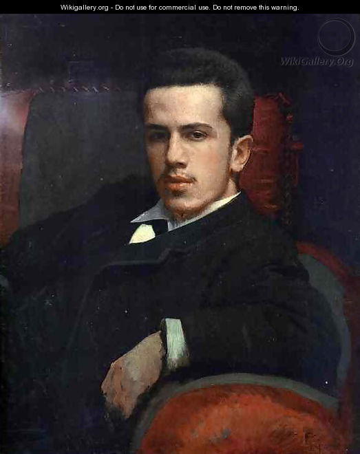 Portrait of Anatoly Kramskoy, the Artist