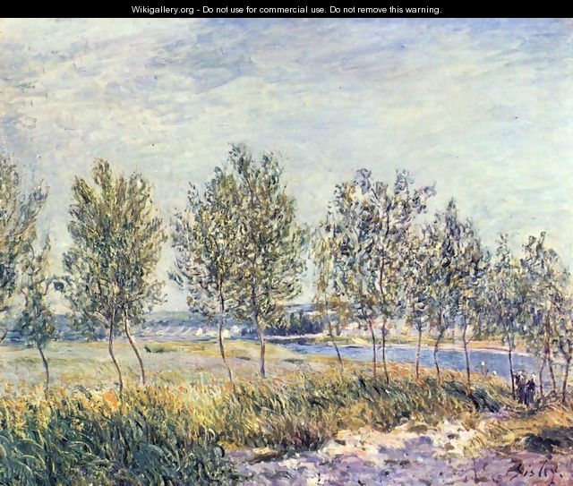 Meadow in By - Alfred Sisley
