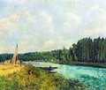 Les berges de l'Oise - Alfred Sisley