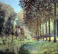 Le repos au bord d'un ruisseau - Alfred Sisley