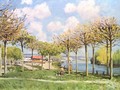 La Seine à Bougival - Alfred Sisley