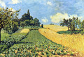 Getreidefelder auf den Hügeln von Argenteuil - Alfred Sisley