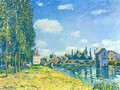 Bridge von Moret at Summer - Alfred Sisley